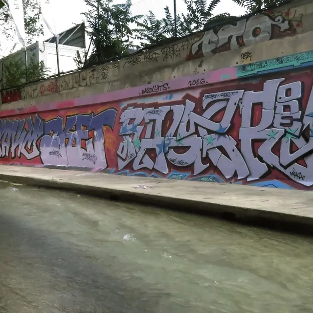 Milka, Saké, Aket, Rager - Graffs · Marseille - 02 · 2016