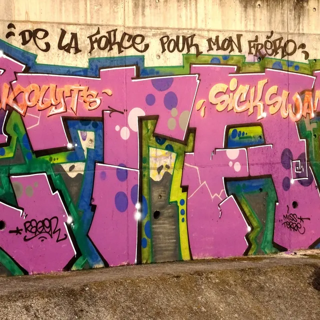 Ketak - Graffs · Marseille, Avec Philippe Zaka - 01 · 2017