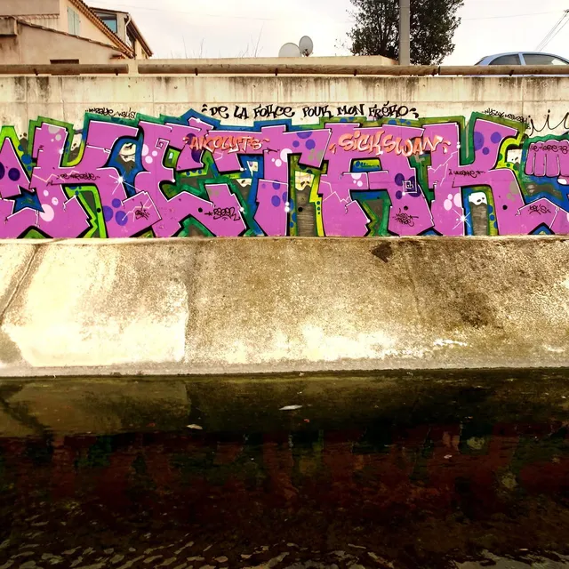 Ketak - Graffs · Marseille, Avec Philippe Zaka - 02 · 2017