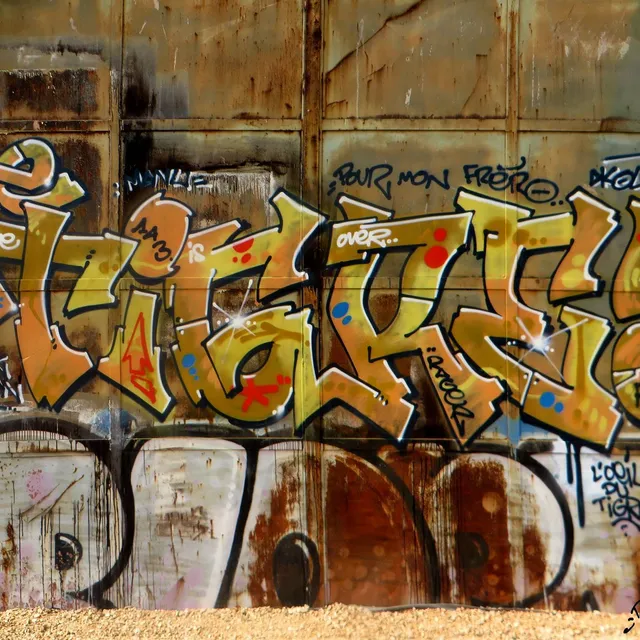 Notre tigre de Suisse - Graffs · Marseille, Félix Pyat · 2017