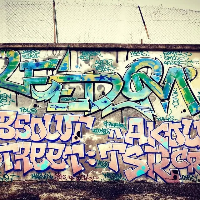 Freedom - Graffs · Akolyts, Absolut Street, TSR Crew (Avec Anraye) - Marseille - 01 · 2018