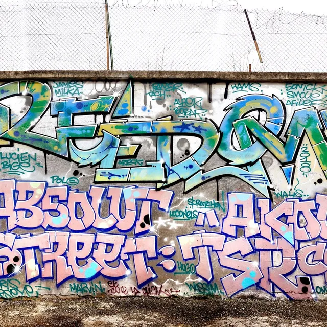 Freedom - Graffs · Akolyts, Absolut Street, TSR Crew (Avec Anraye) - Marseille - 02 · 2018