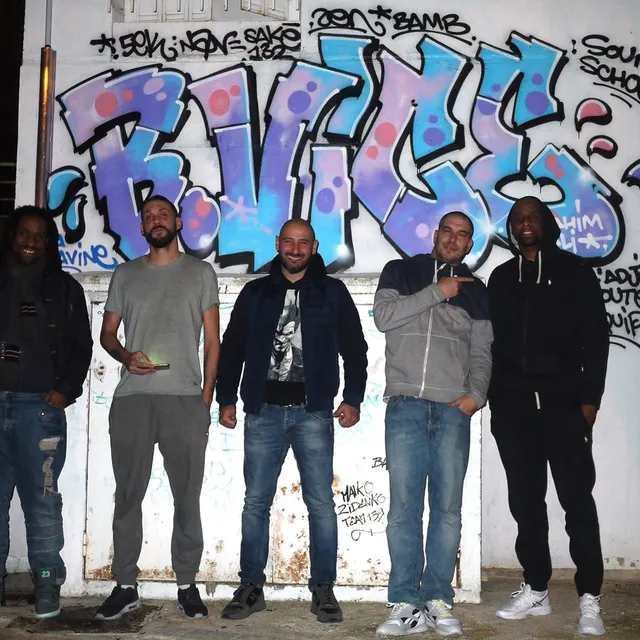 2018- Petite peinture au studio B-VICE - Graffs