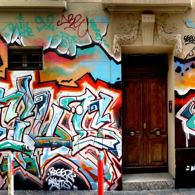 Rone, Mzahzah & Rager - Graffs · Marseille, Cours Julien - 01 · 2018