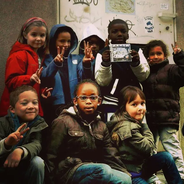 Sortie d'Arrêt ô sol, avec les minots du quartier - Les fréros · Villeurbanne · 2010